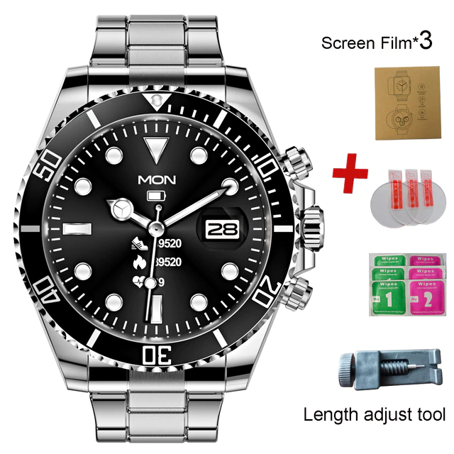 Multifunctional Bluetooth Talk Men's Casual Smart Watch