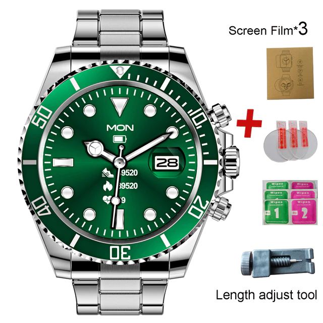 Multifunctional Bluetooth Talk Men's Casual Smart Watch