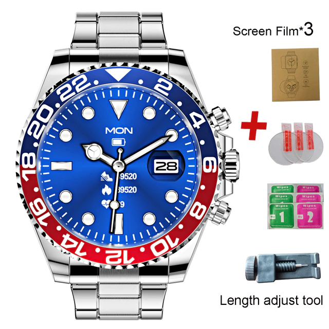 Multifunctional Bluetooth Talk Men's Casual Smart Watch