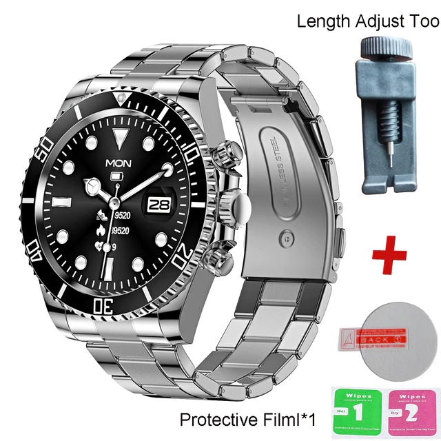 Multifunctional Bluetooth Talk Men's Casual Smart Watch