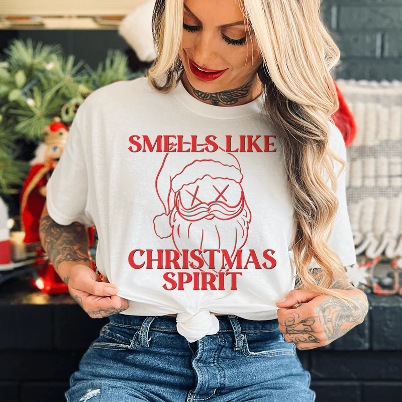 Smells Like Christmas Spirit Tee