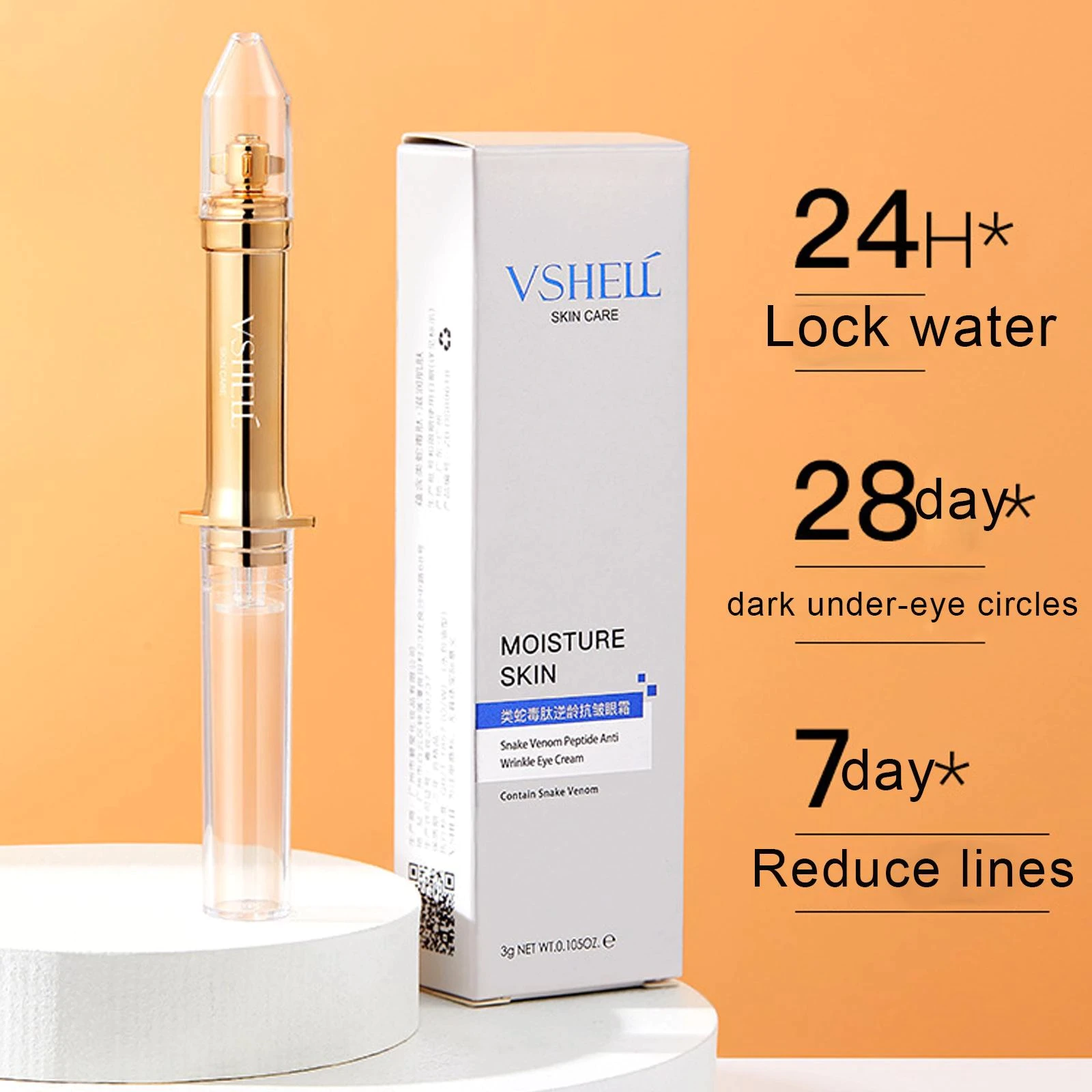 Snake Venom Polypeptide Anti-Wrinkle Eye Cream