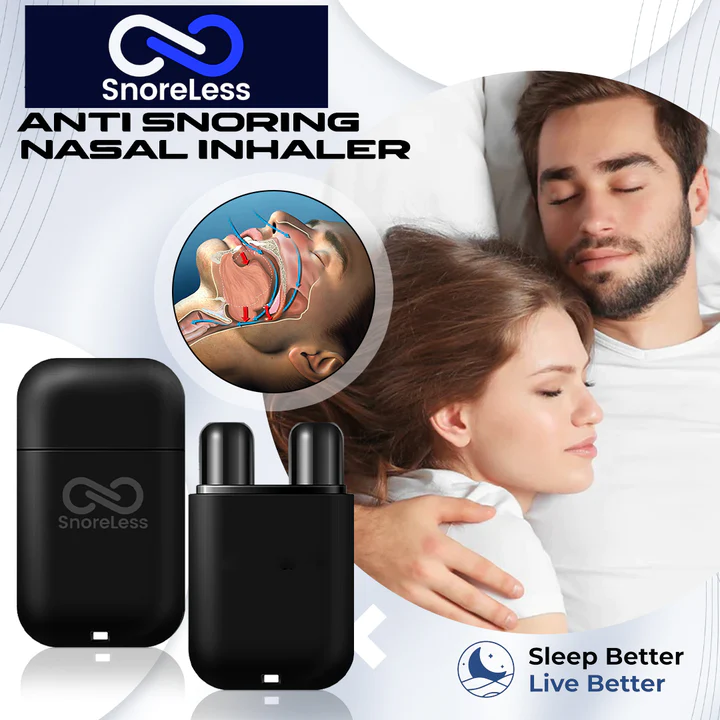 SnoreLess Anti Snoring Nasal Inhaler