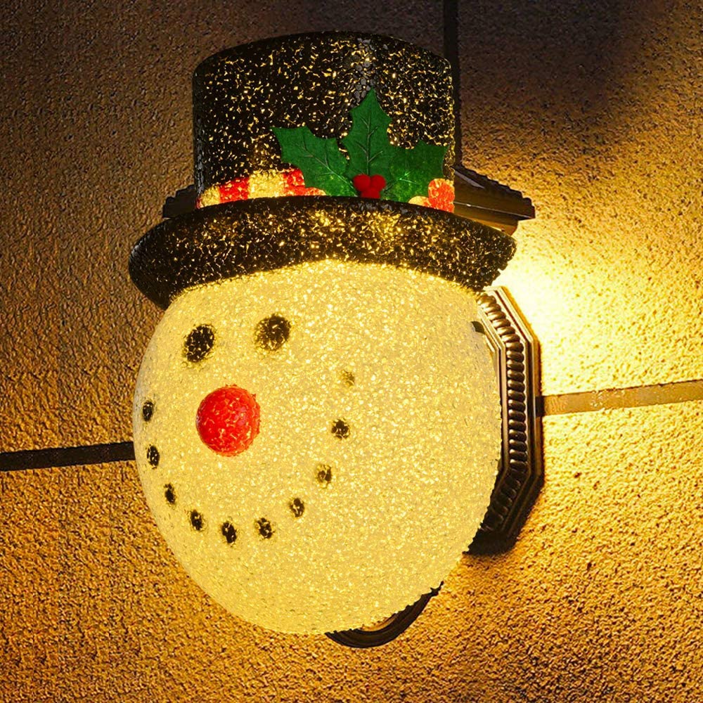 Snowman Porch Light Covers