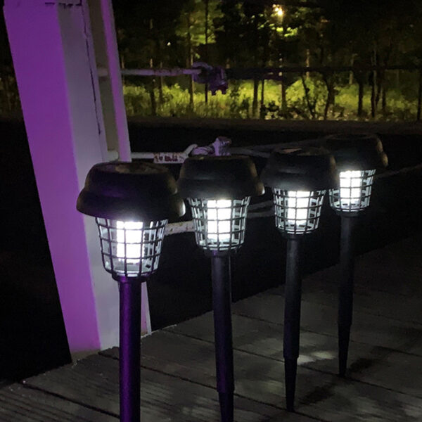 Outdoor Solar-Powered LED Mosquito Killer Lamp