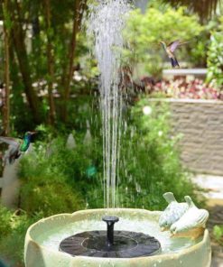 Solar-Powered Bird Fountain Kit