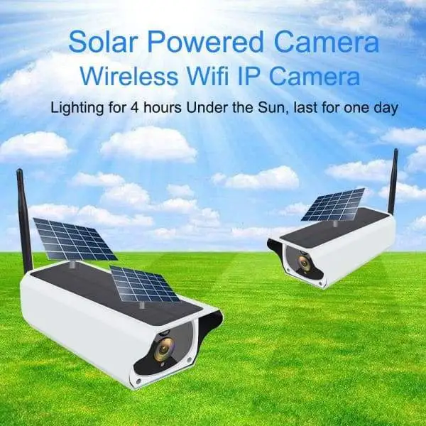 Solar Powered Security Camera