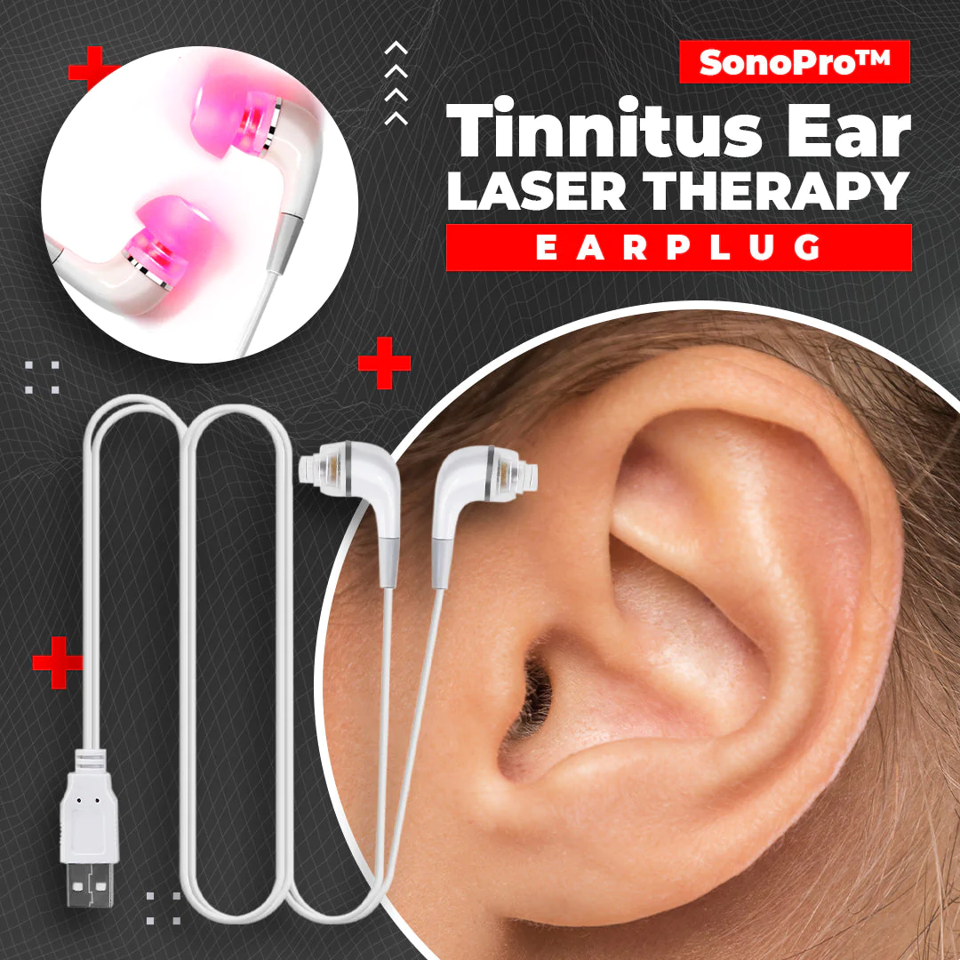 SonoPro Tinnitus Ear Laser Therapy Earplug