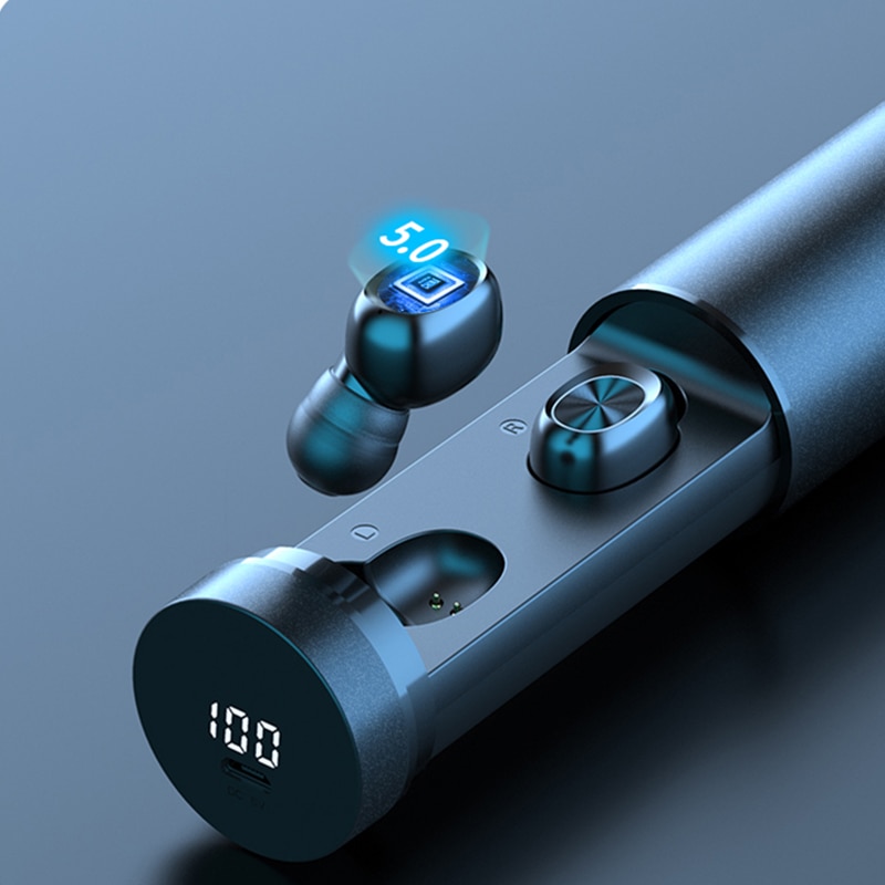 Space Capsule Bluetooth Earbuds