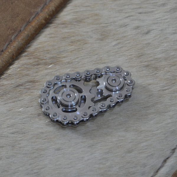 Sprockets Bicycle Chain Fidget Spinner Toys