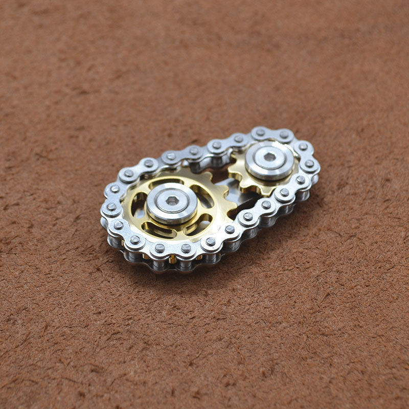 Sprockets Bicycle Chain Fidget Spinner Toys