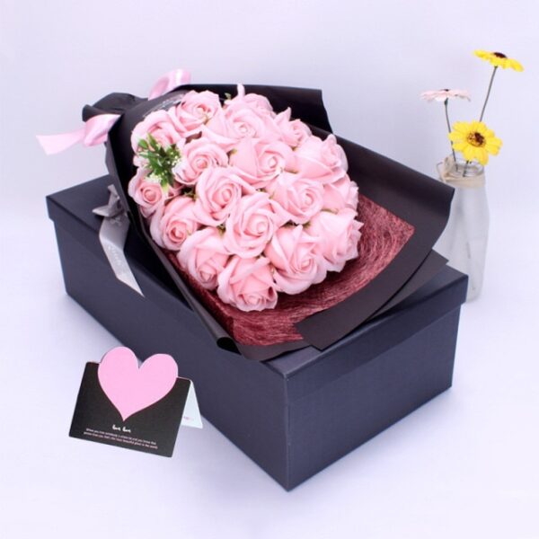 Romantic Forever 18 Rose Soap Gift Box