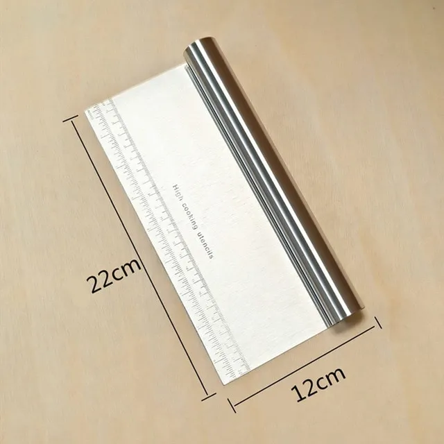 Stainless Steel Cake Scraper