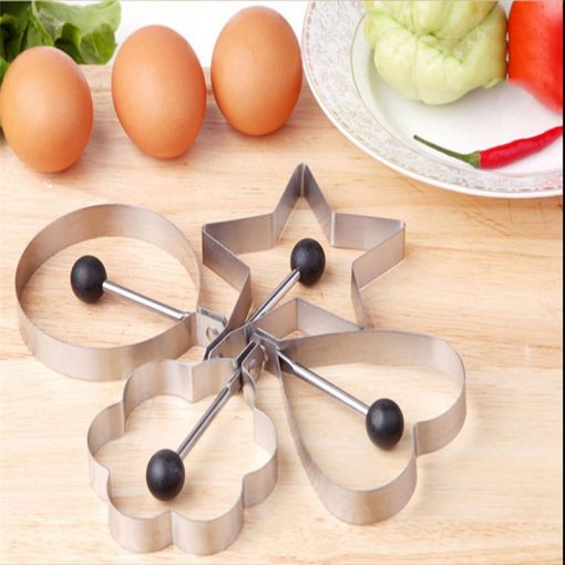 Stainless Steel Cute Shaped Fried Egg Mold