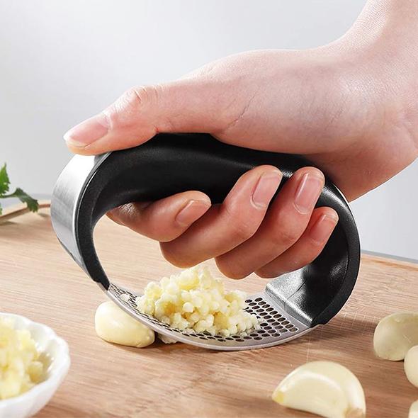 Stainless Steel Garlic Press