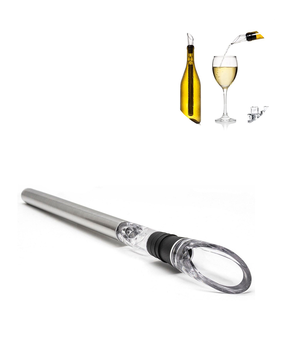 Wine Chiller Stick With Wine Pourer