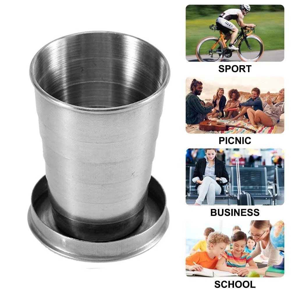 Stainless Steel Telescopic Cup