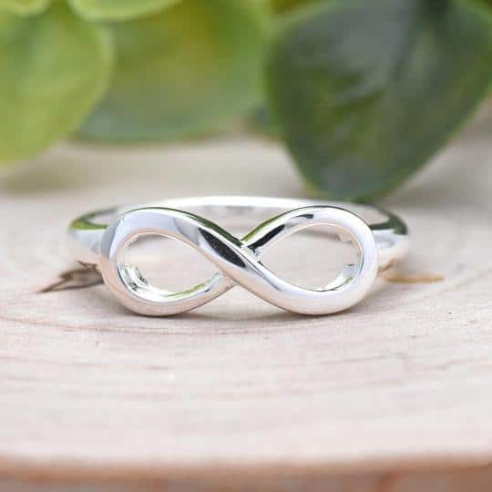 Sterling Silver Infinity Ring