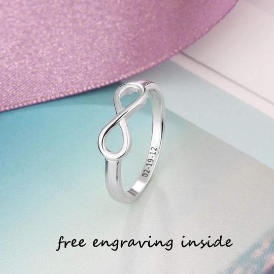 Sterling Silver Infinity Ring