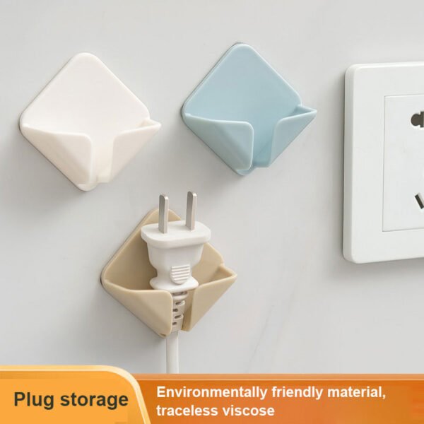 Self Adhesive Kitchen Plug Holder