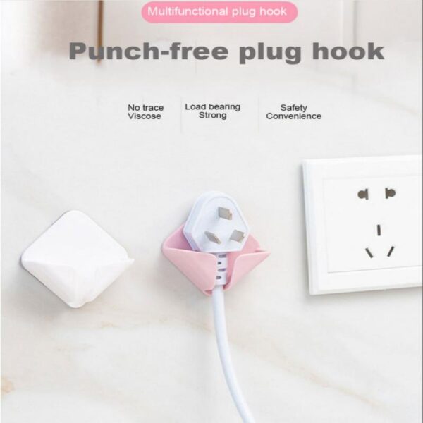 Self Adhesive Kitchen Plug Holder