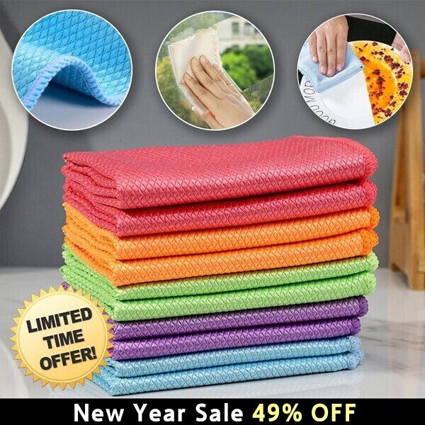 Streak-Free Miracle Cleaning Cloths