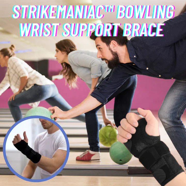 StrikeManiac Bowling Wrist Support Brace