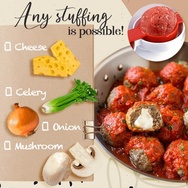 Stuffed Meatball Maker