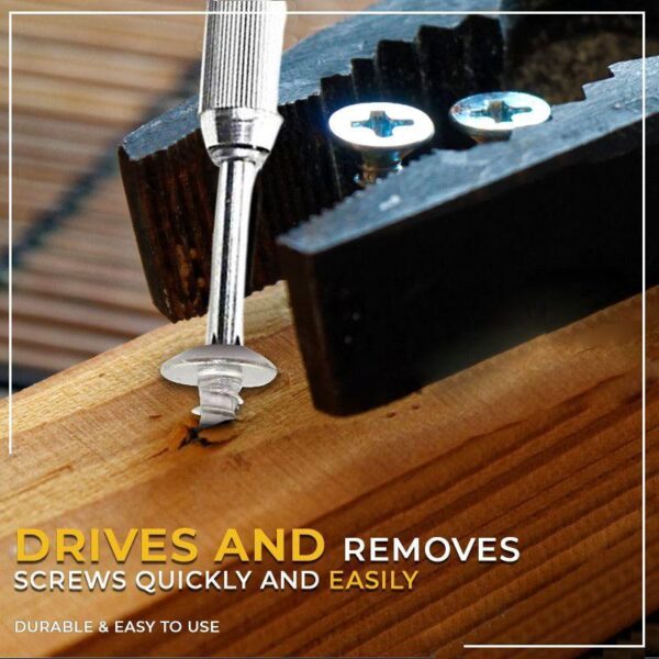 Push Pull Ratchet Screwdriver Set