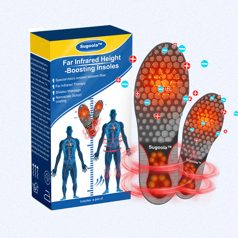 Sugoola Far Infrared Height-Boosting Insoles