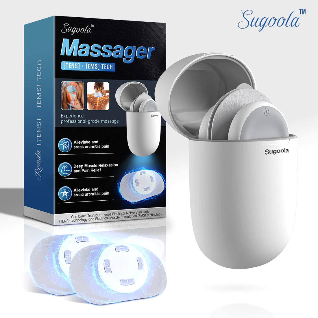 Sugoola [Tens] Electrical Nerve Stimulation Therapy  Smart Portable Massager