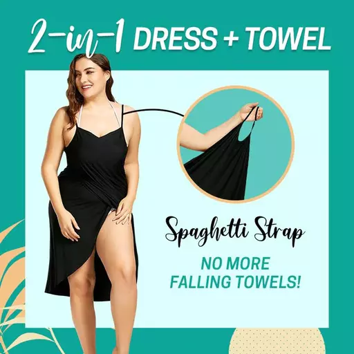 Summer Cover Up Towel Dress