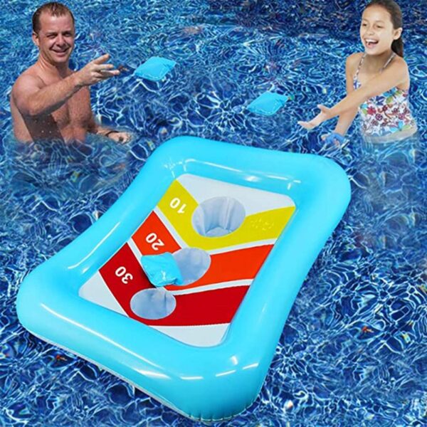 Summer Inflatable Ring Toss Pool Game