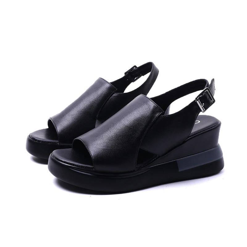 Women Summer Comfortable Leather Sandals