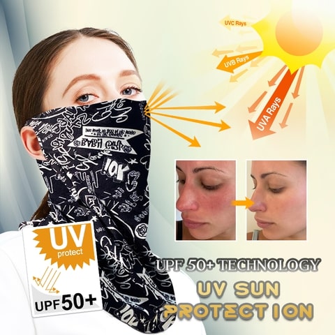 Sun Protective Face Scarf