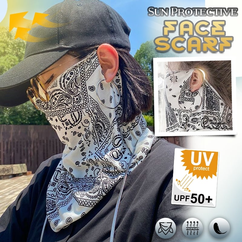 Sun Protective Face Scarf