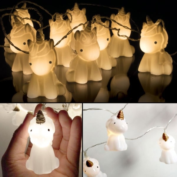 Super Cute Unicorn String Lights (Set of 10pcs)