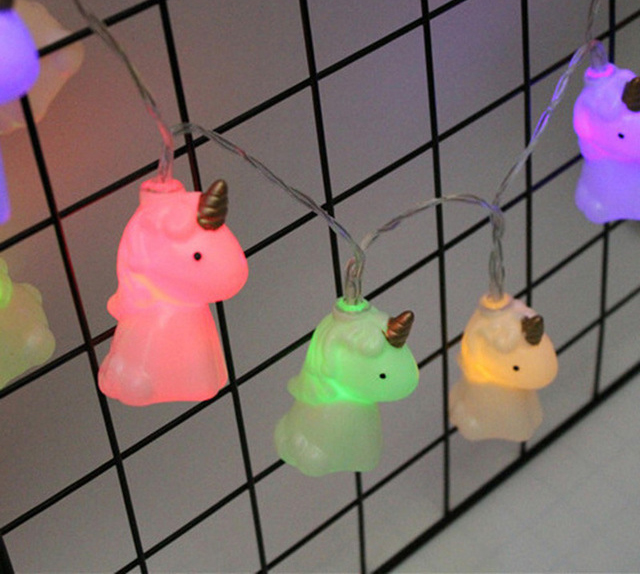 Super Cute Unicorn String Lights (Set of 10pcs)