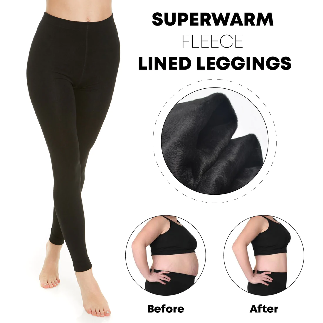 SuperWarm Fleece Lined Leggings