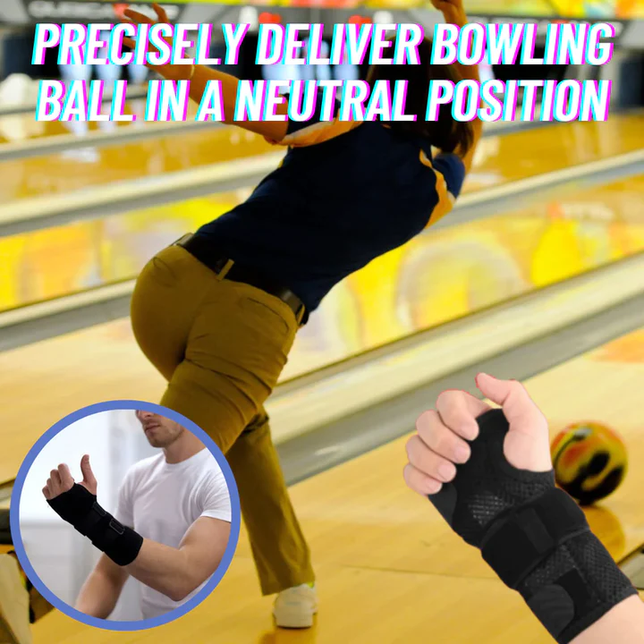 StrikeManiac Bowling Wrist Support Brace