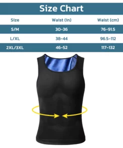 GETFY Gynecomastia Compress Tank Top