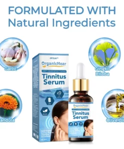 GFOUK OrganicHear Anti EarInfections and Tinnitus Relief Serum