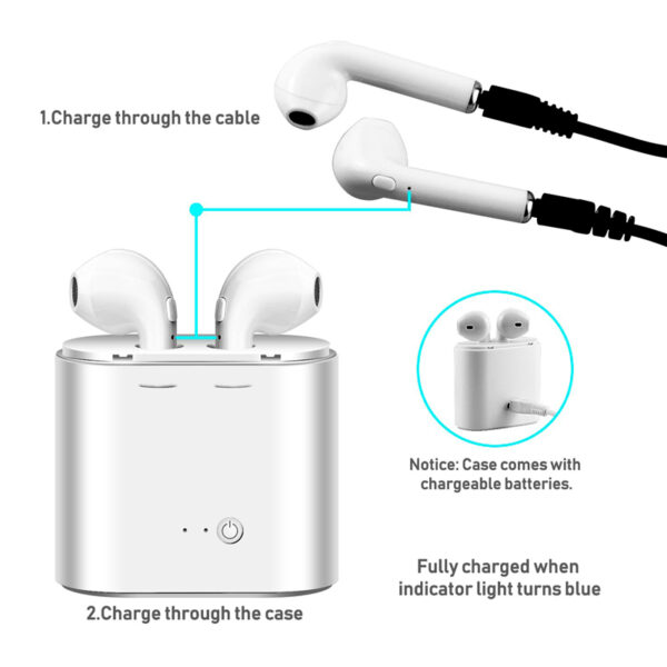 Wireless Bluetooth Earbuds with Battery Pack