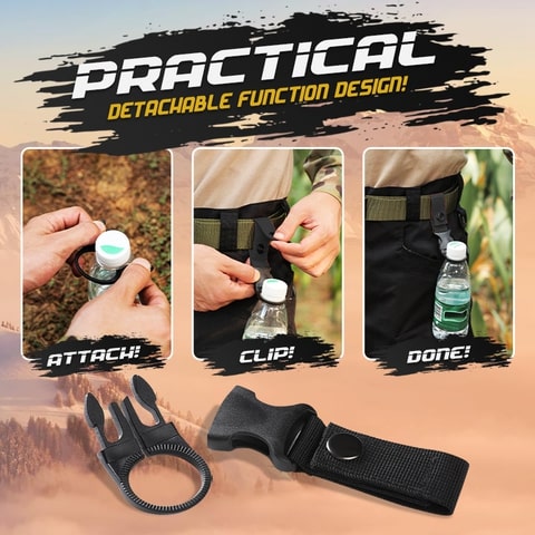 Tactical Webbing Water Bottle Hanging Buckles