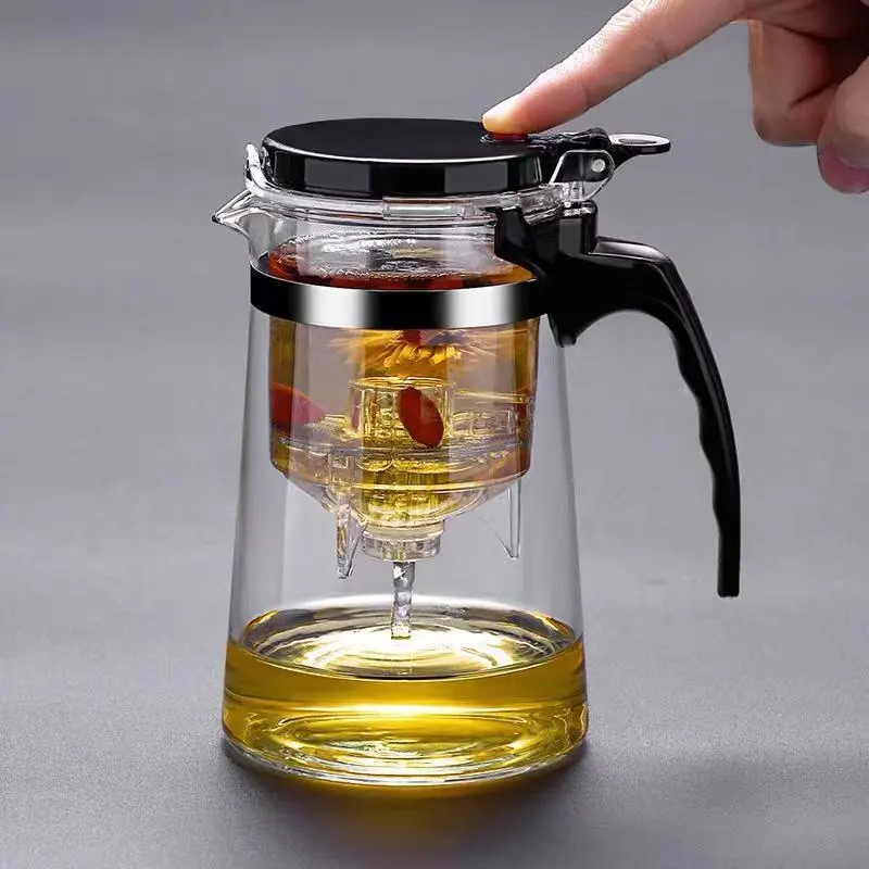 Bottom Dispensing Tea Pot Infuser