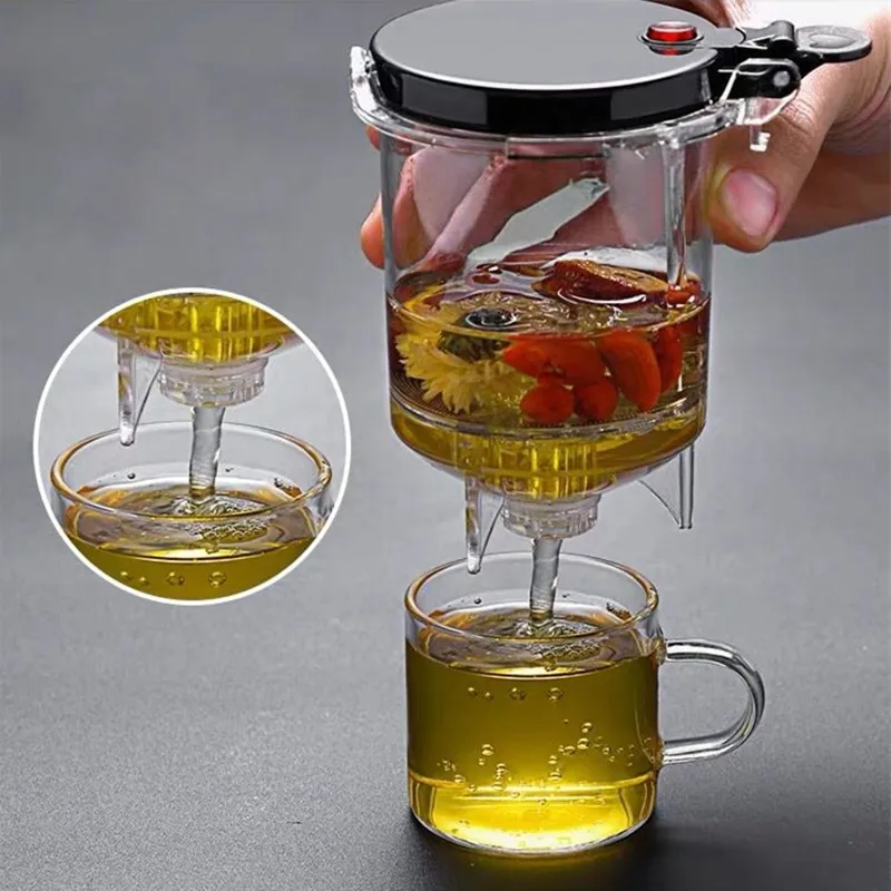 Bottom Dispensing Tea Pot Infuser