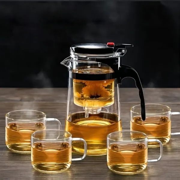 Bottom Dispensing Tea Pot Infuser