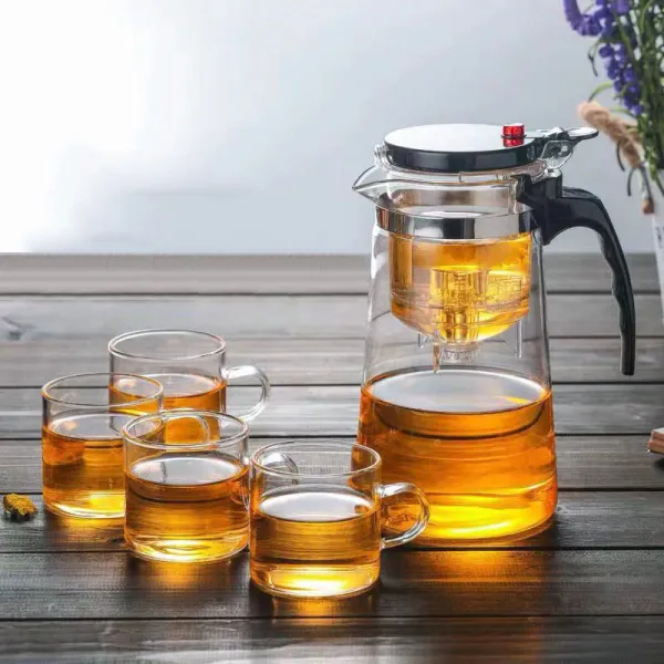 Bottom Dispensing Tea Pot Infuser