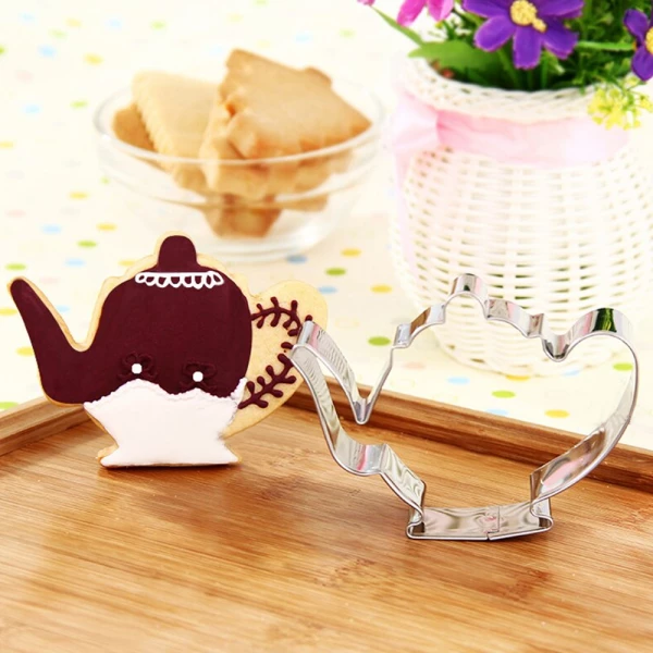 Teacup and Teapot Cookie Cutters Set