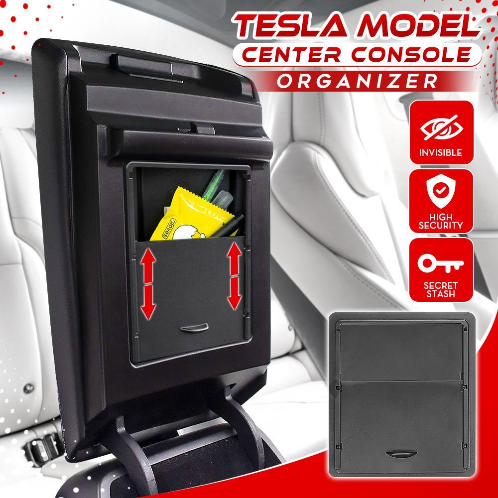 Tesla Model Invisible Center Console Organizer